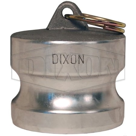 Dixon Type DP Cam and Groove Dust Plug, 2 in Nominal, Aluminum, Import G200-DP-AL